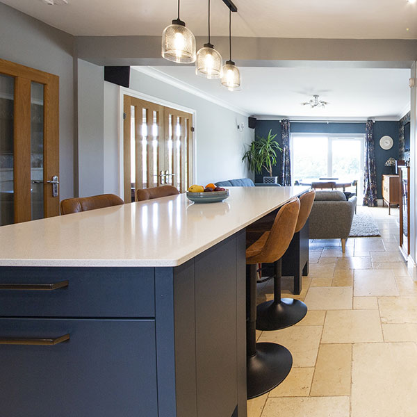 Minimalist Kitchen design and fitting in Monmouth